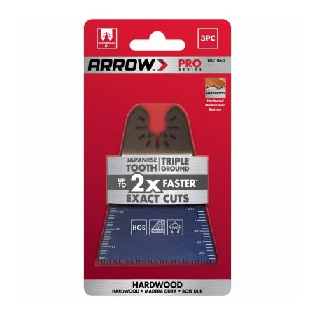 Arrow Fastener 3PC 21116 Japan Blade OSC106-3